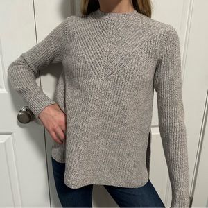 Club Monaco cashmere side split sweater